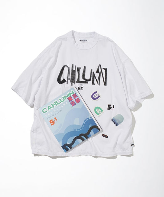 ZINE5.1＋CAHLUMN LOGO 可反穿 T 恤