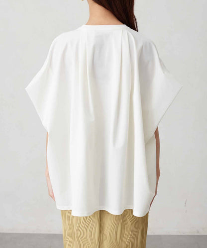 360度彈力肩褶抽繩套頭衫