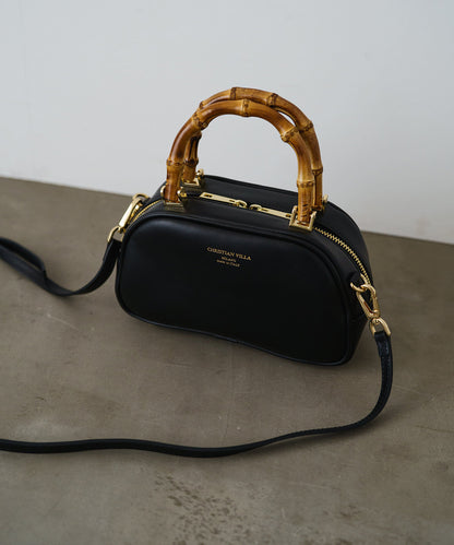 【CHRISTIAN VILLA/克里斯汀 維拉】迷你竹編包