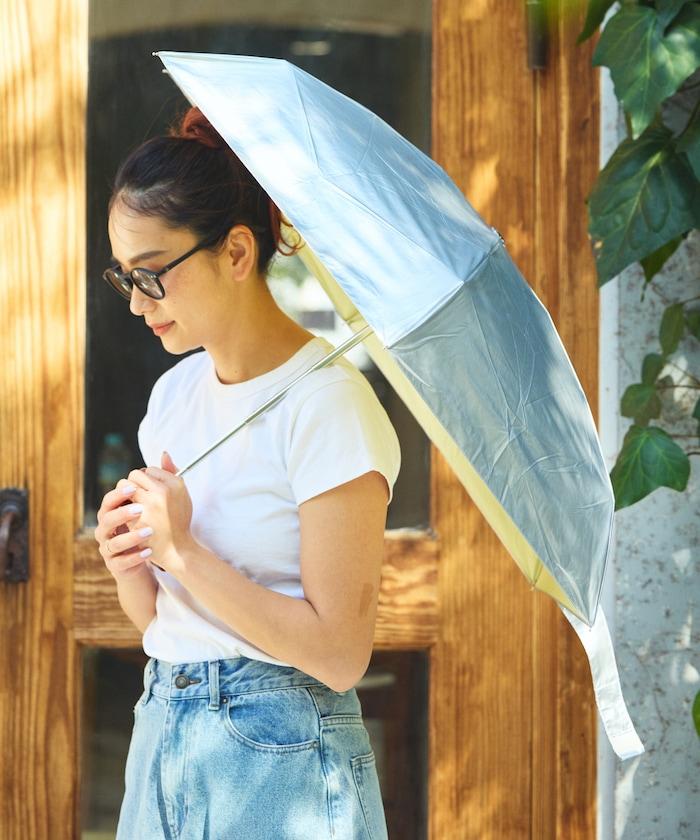 遮光內部顏色小號 迷你 晴雨兼用 摺疊傘