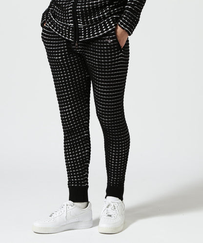 1PIU1UGUALE3 RELAX/ウノピゥ ウノ ウグァーレ トレ リラックス/ ビッグワッフル褲