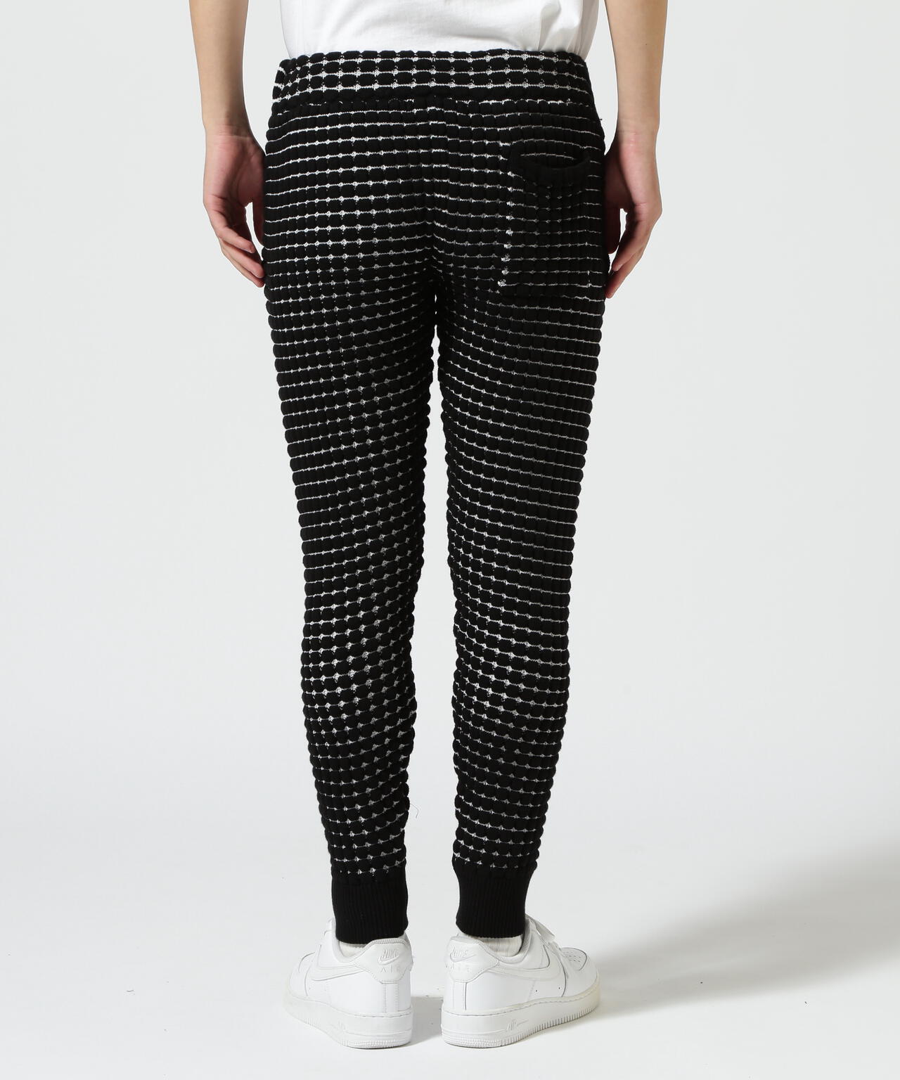 1PIU1UGUALE3 RELAX/ウノピゥ ウノ ウグァーレ トレ リラックス/ ビッグワッフル褲