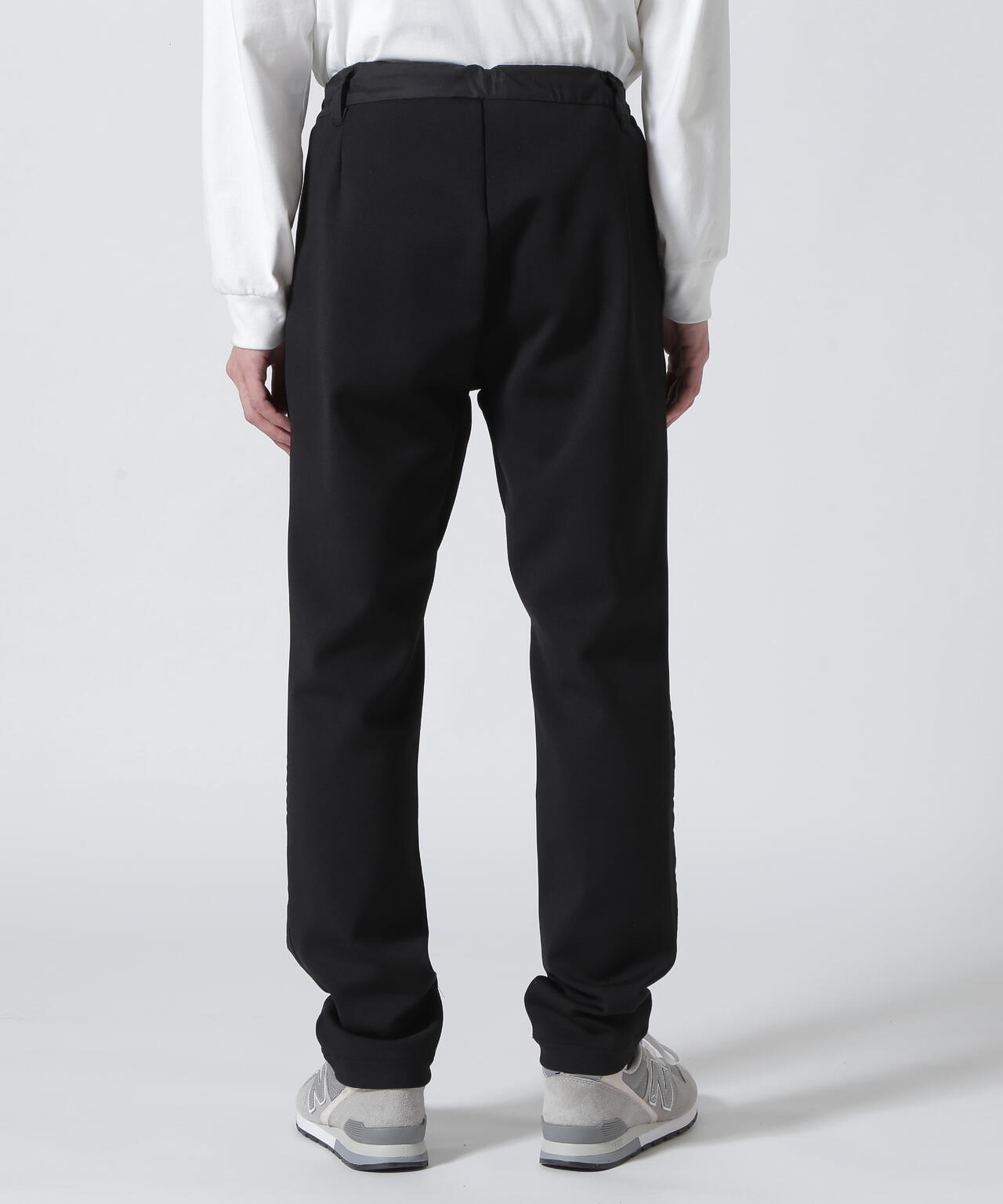 1PIU1UGUALE3 RELAX/ウノピゥウノウグァーレトレ リラックス/プリマロフトバックニットスラックス 1PIU1UGUALE3 RELAX/一加一等於三 休閒/PrimaLoft填充針織長褲