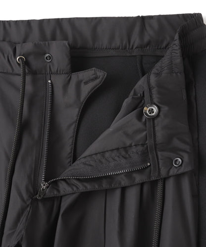 1PIU1UGUALE3 RELAX/ウノピゥウノウグァーレトレ リラックス/プリマロフトバックニットスラックス 1PIU1UGUALE3 RELAX/一加一等於三 休閒/PrimaLoft填充針織長褲