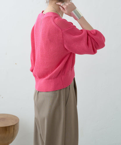 5G幹練棉短款開衫