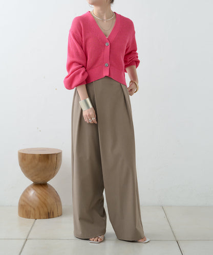 5G幹練棉短款開衫