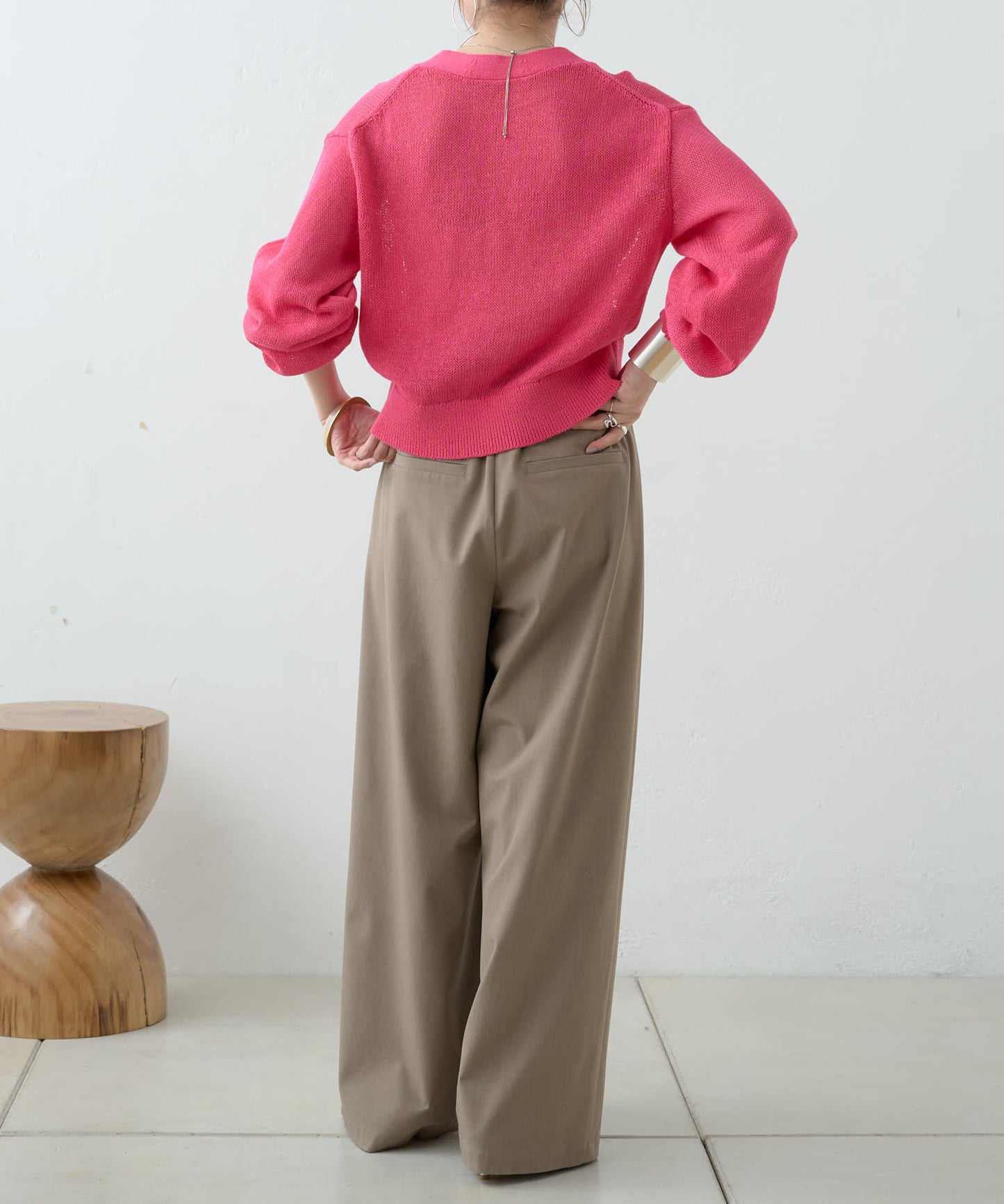 5G幹練棉短款開衫