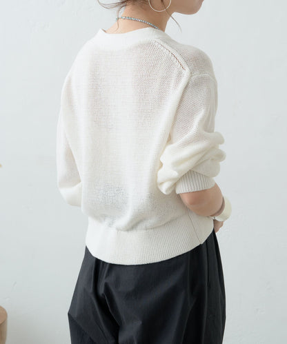 5G幹練棉短款開衫