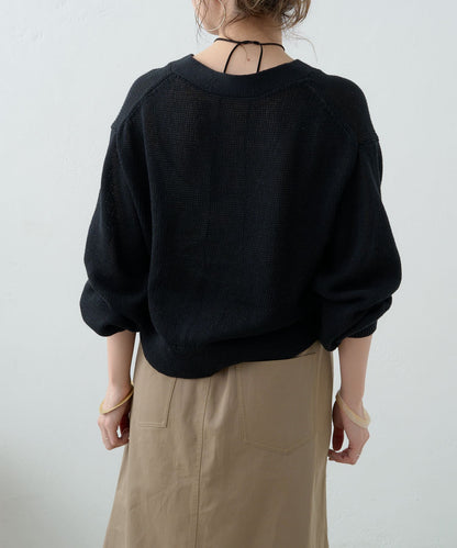 5G幹練棉短款開衫