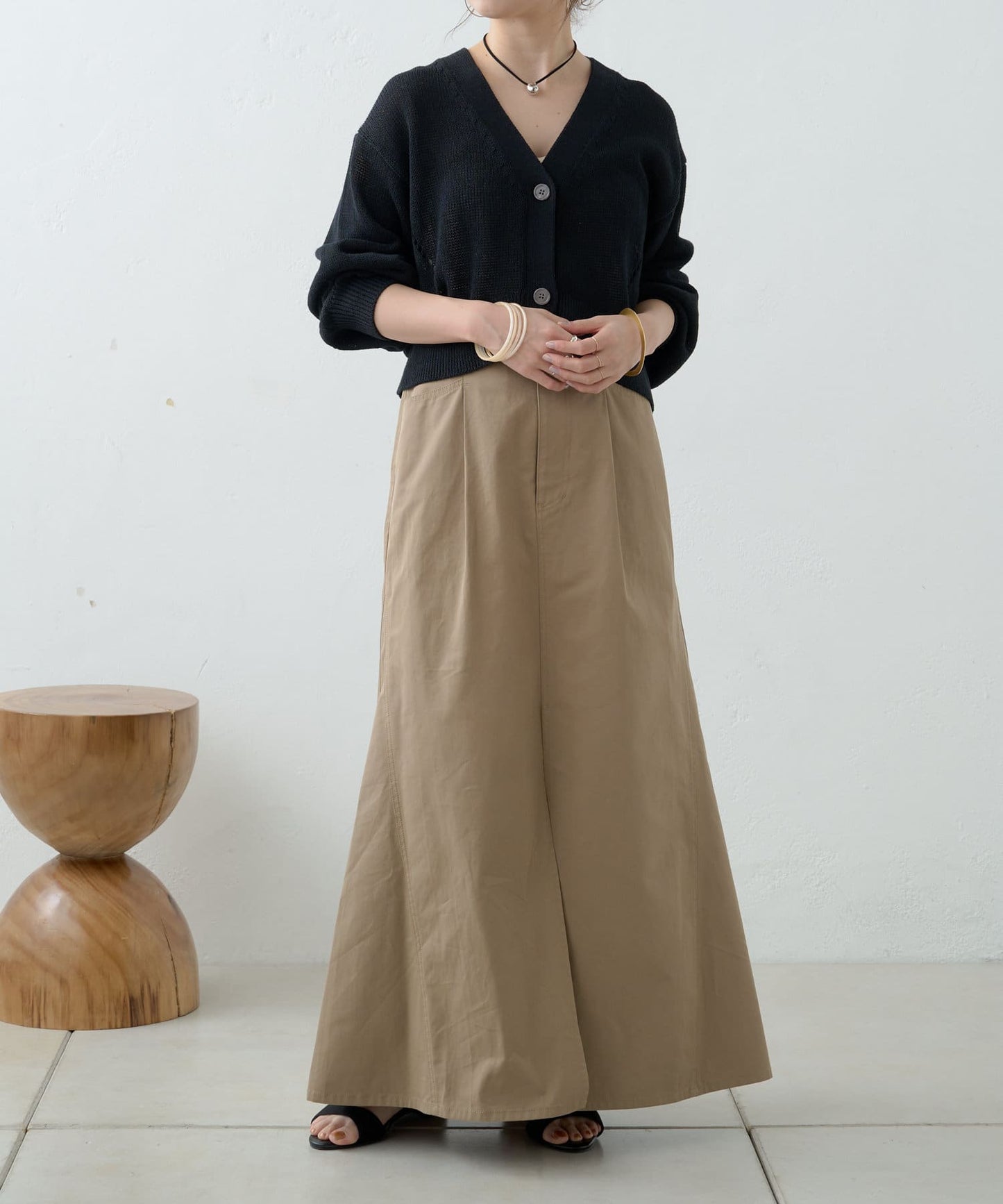 5G幹練棉短款開衫