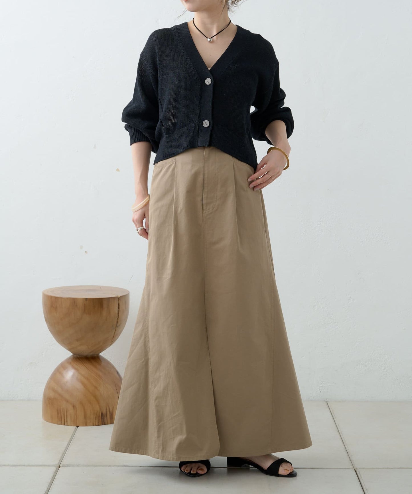 5G幹練棉短款開衫