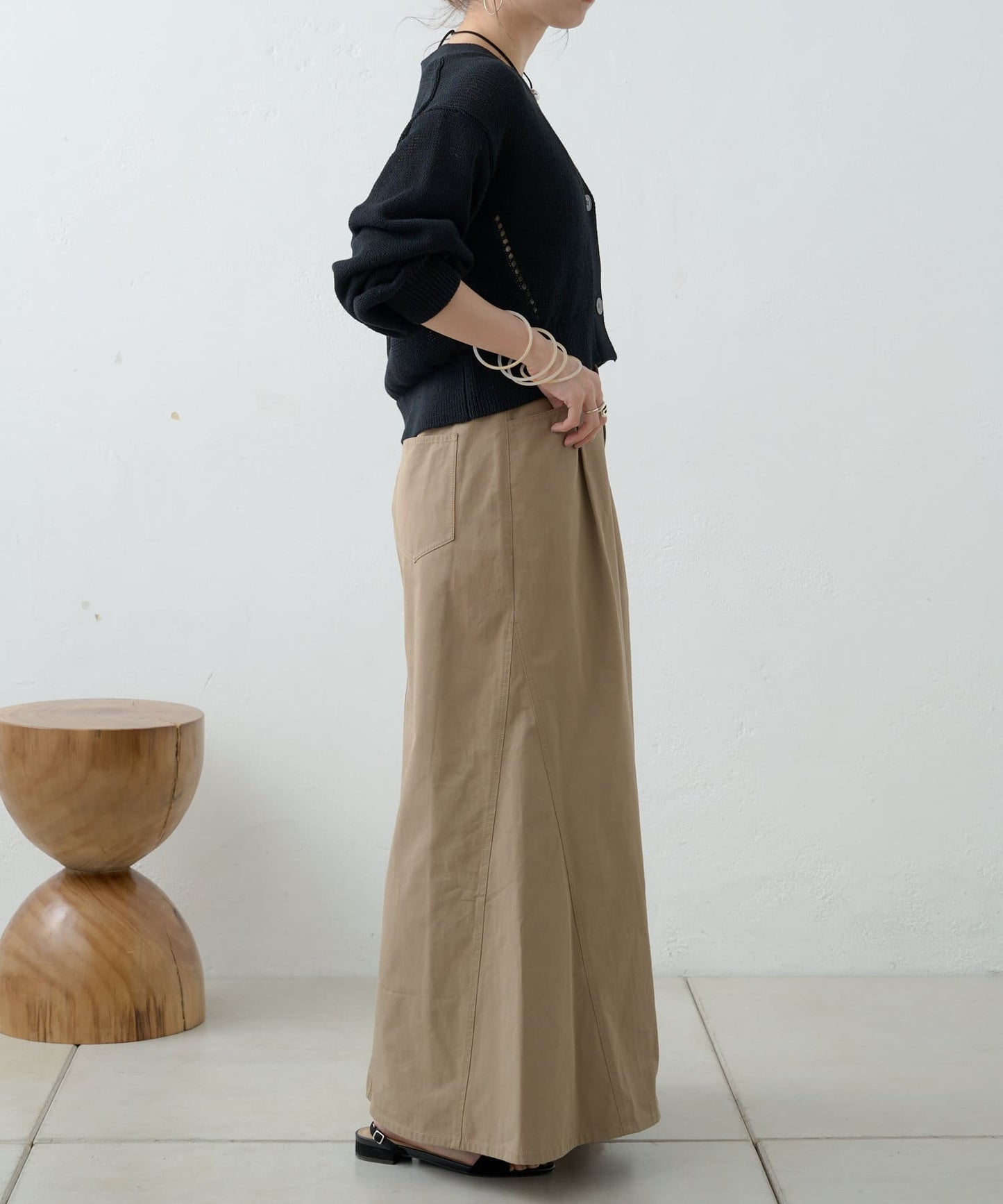 5G幹練棉短款開衫