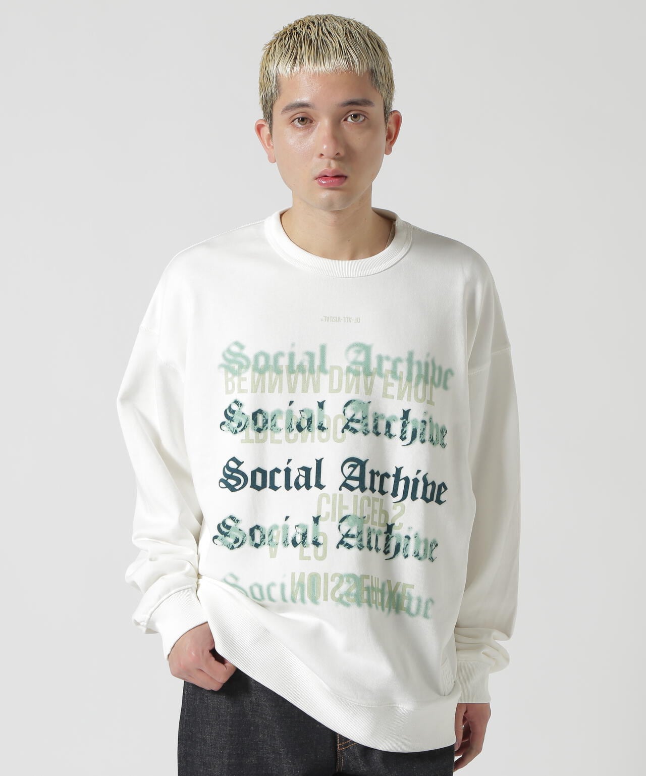 A4A/艾福艾/SOCIAL CREW NECK SWEAT/圓領衛衣