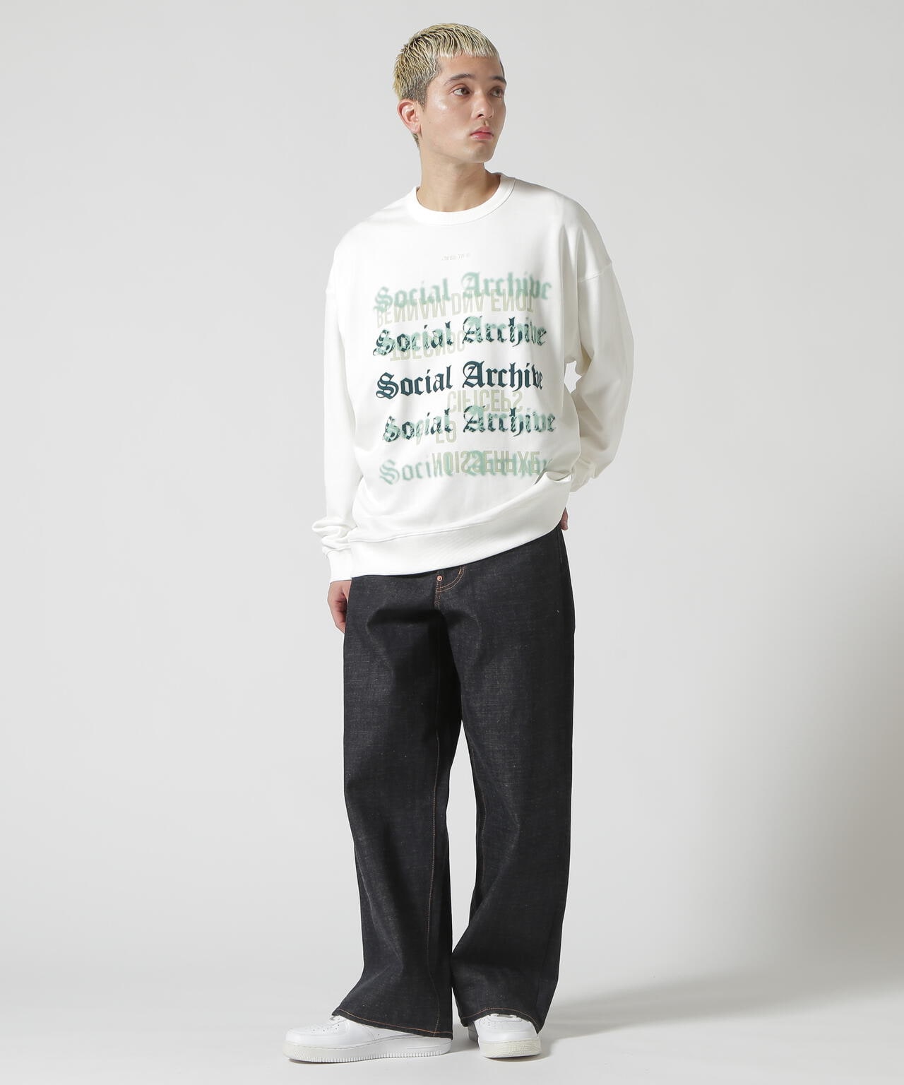 A4A/艾福艾/SOCIAL CREW NECK SWEAT/圓領衛衣