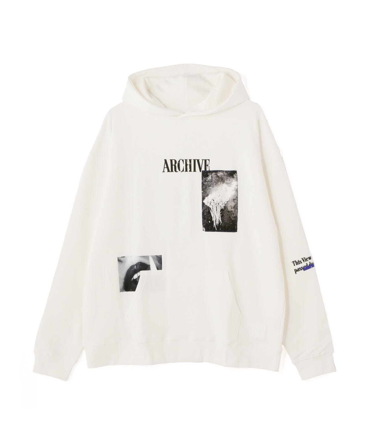 A4A/艾福艾/STITCH SWEAT HOODIE/連帽衛衣