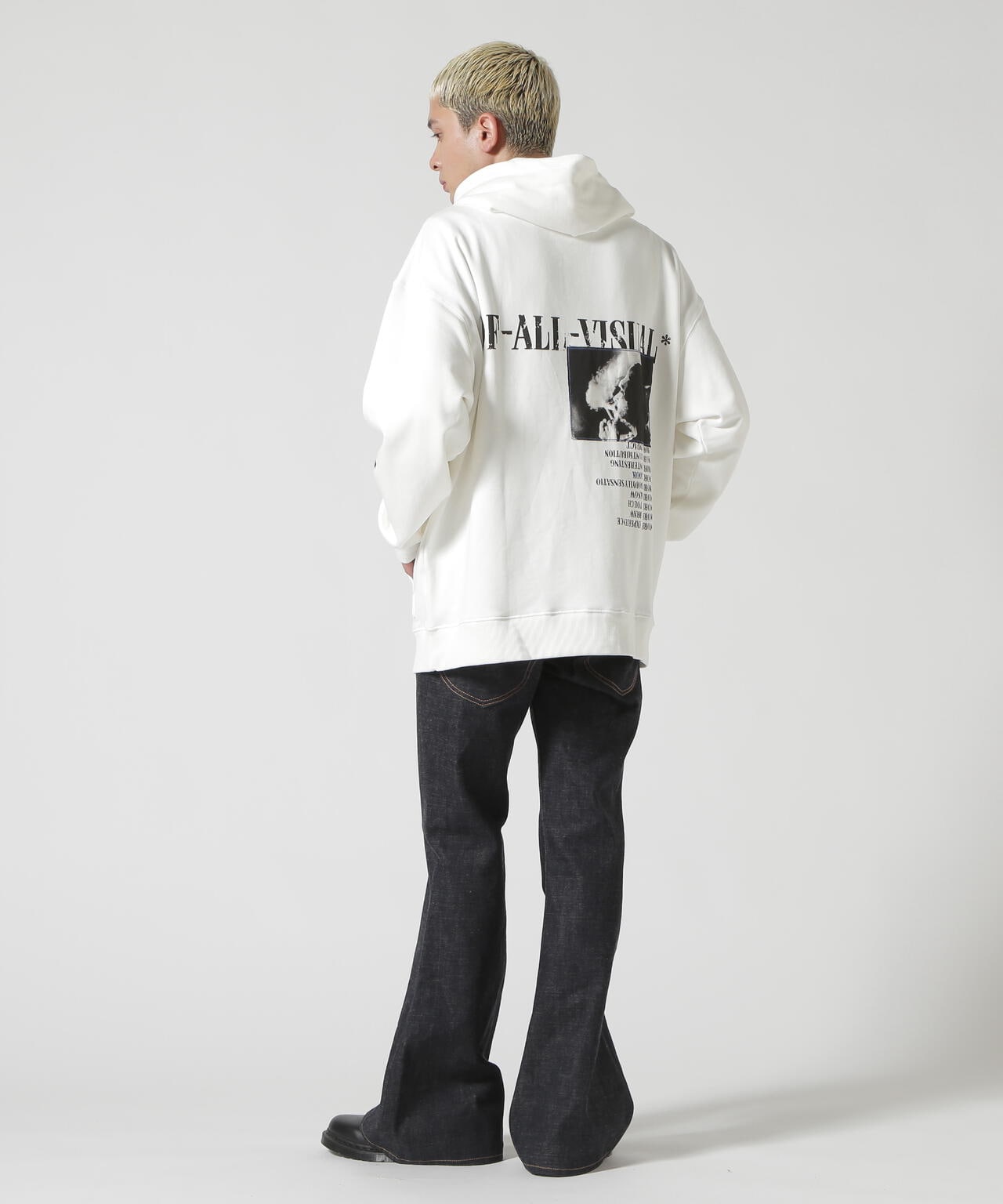 A4A/艾福艾/STITCH SWEAT HOODIE/連帽衛衣