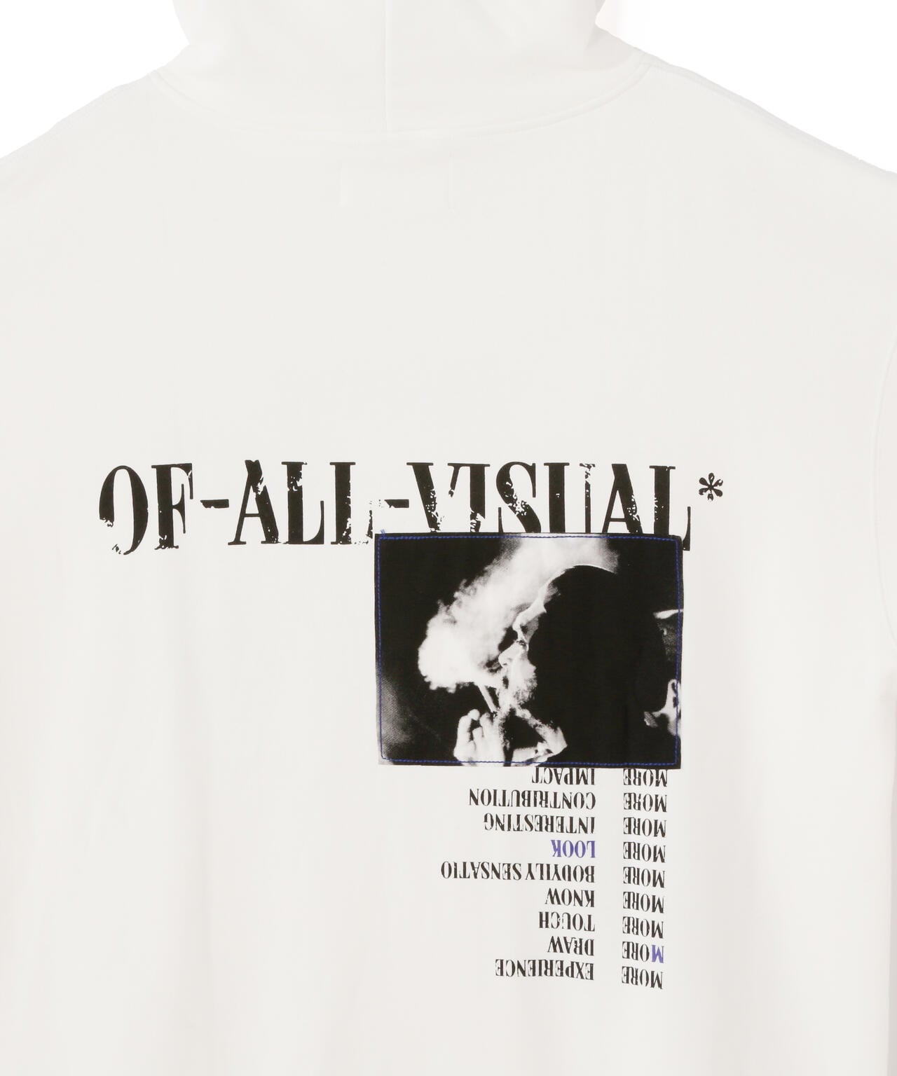 A4A/艾福艾/STITCH SWEAT HOODIE/連帽衛衣