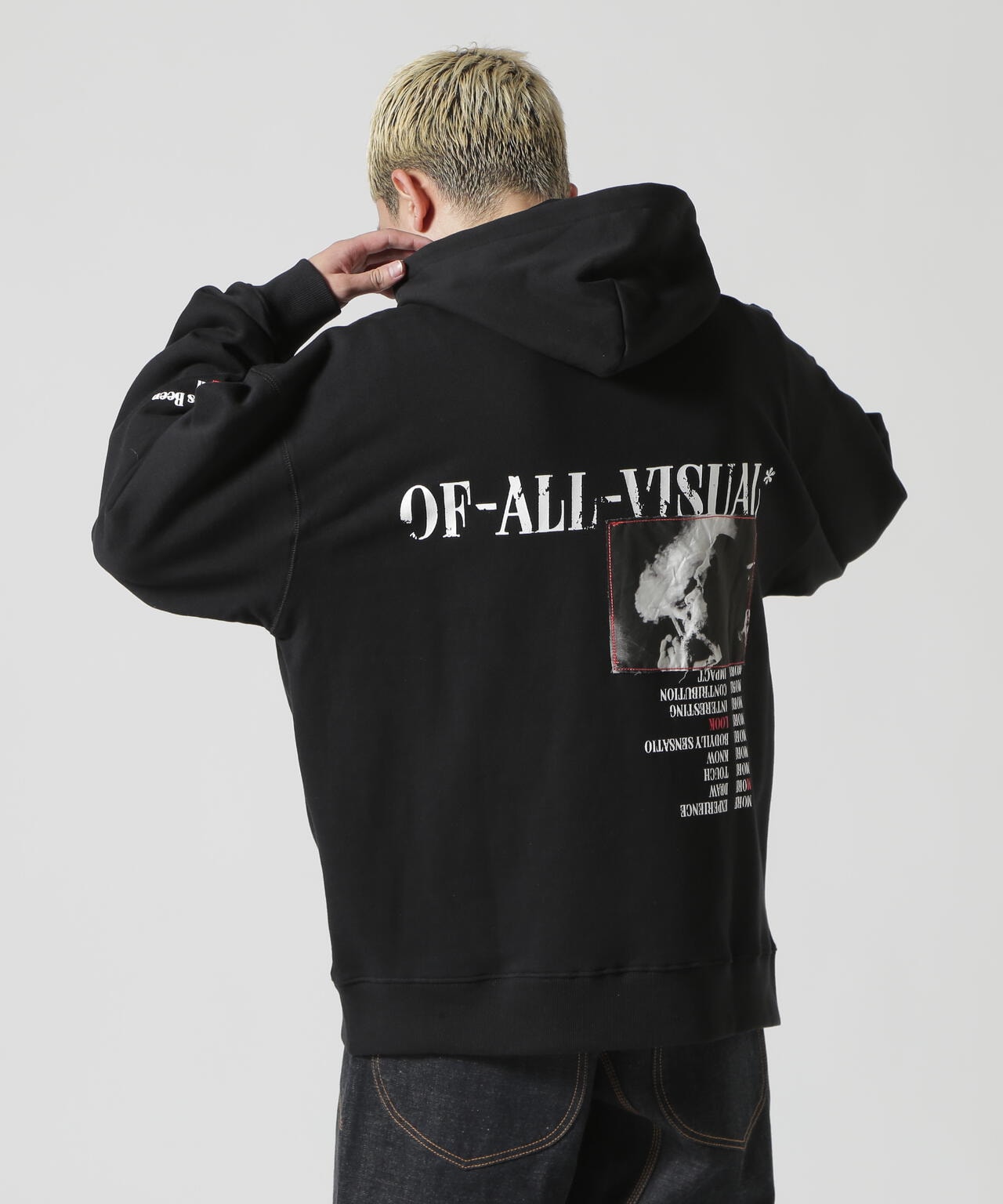 A4A/艾福艾/STITCH SWEAT HOODIE/連帽衛衣
