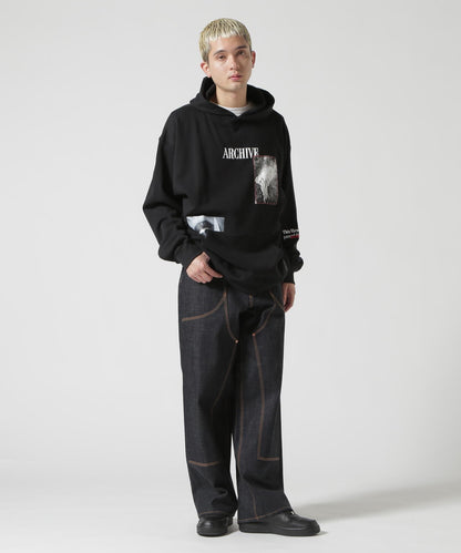 A4A/艾福艾/STITCH SWEAT HOODIE/連帽衛衣