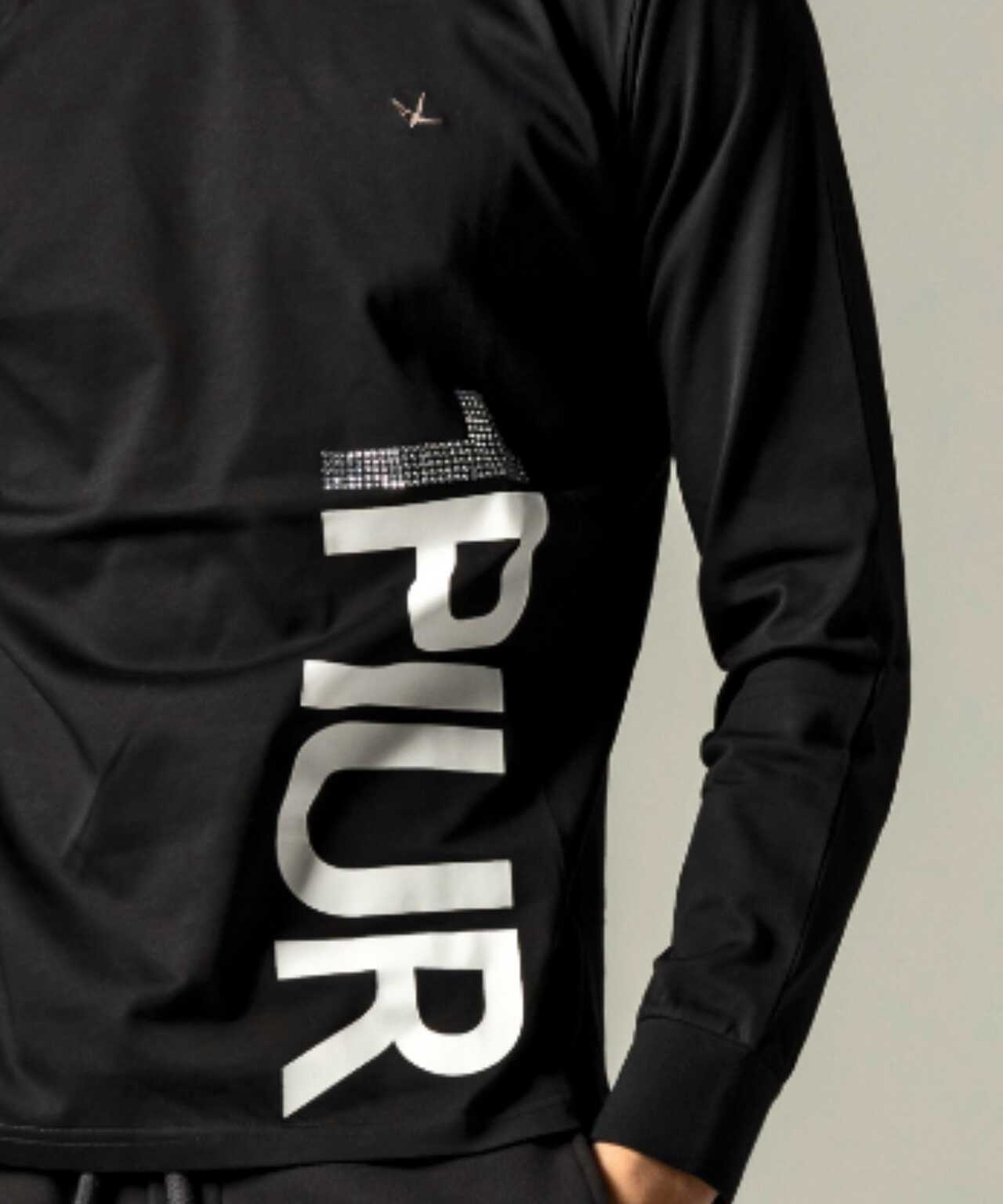 1PIU1UGUALE3 RELAX/豎標長袖T恤