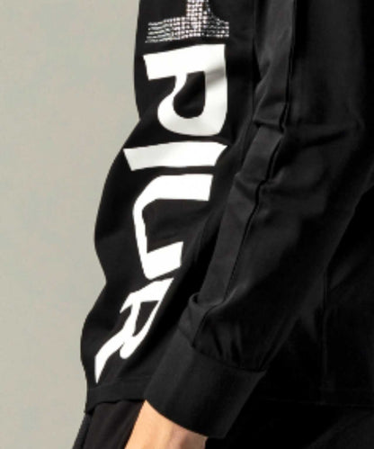 1PIU1UGUALE3 RELAX/豎標長袖T恤