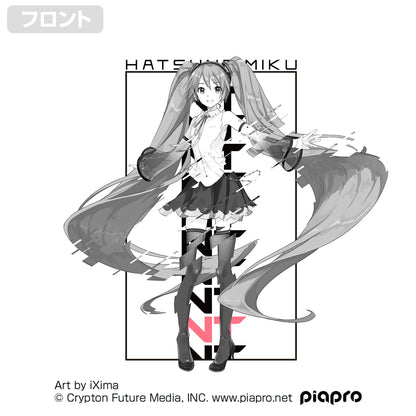 《初音未來》 NT_L尺寸T恤/白色