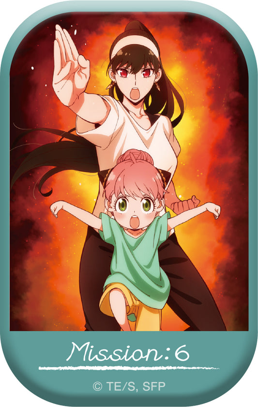 《間諜過家家》_方形罐徽章/任務:6「友好作戰」