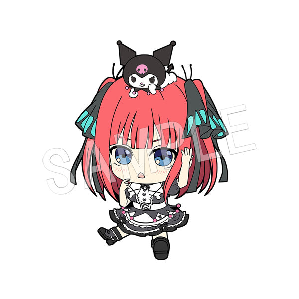 《五等分的新娘》×《三麗歐》扁平娘交易橡膠掛繩 1個
