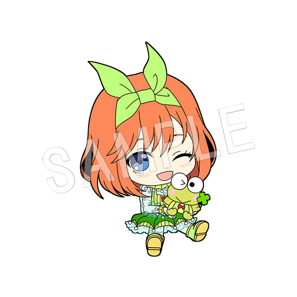 《五等分的新娘》×《三麗歐》- 平面女孩交易橡膠掛繩【全套裝盒】