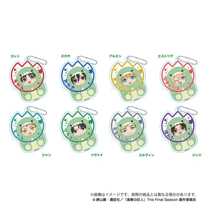 《進擊的巨人》吉祥物版 亞克力鑰匙扣 珍藏版 讓