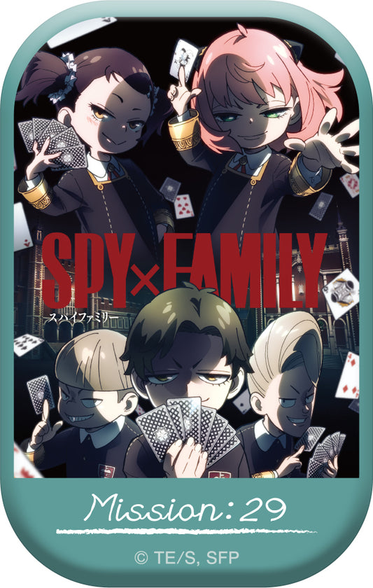 《間諜過家家》_方形罐徽章/任務:29「智慧的甜蜜/情報員的戀愛大作戰Ⅱ」主視覺