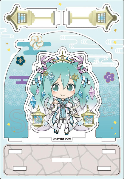 《初音未來》_百鬼夜行 場景亞克力立牌 雪女