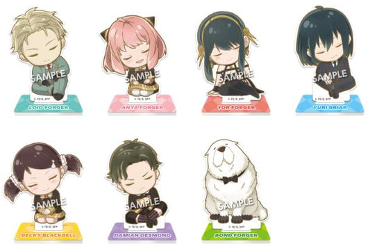 《間諜過家家》肩章交易亞克力展示架 1盒