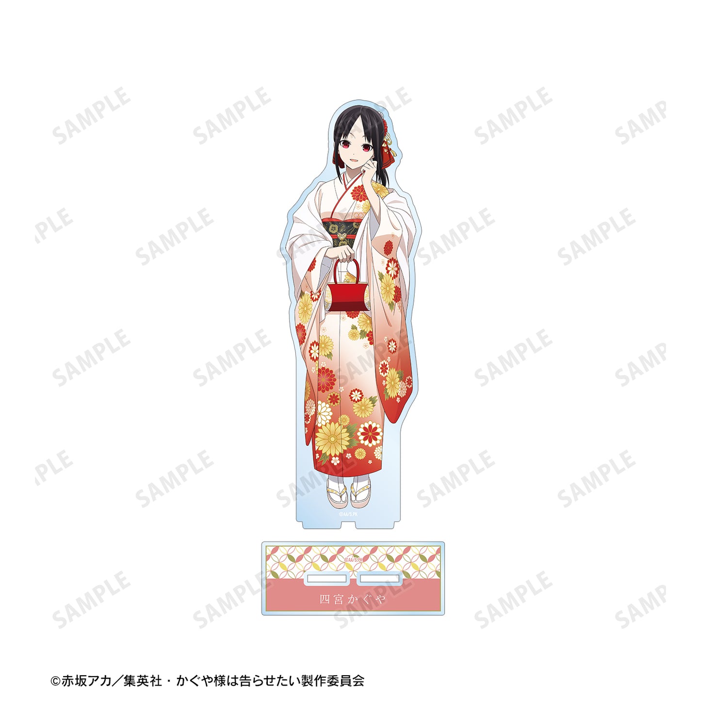 《輝夜大小姐想讓我告白》-初吻永不止步- 描繪插圖 四宮輝夜 振袖＆和服ver. 大號亞克力立牌