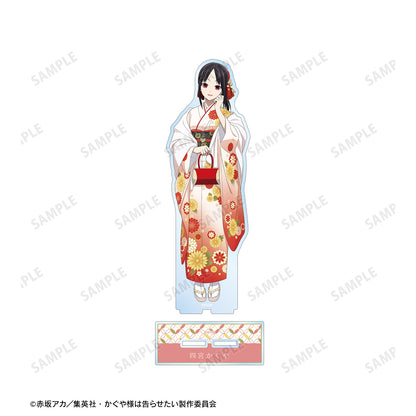《輝夜大小姐想讓我告白》-初吻永不止步- 描繪插圖 四宮輝夜 振袖＆和服ver. 大號亞克力立牌
