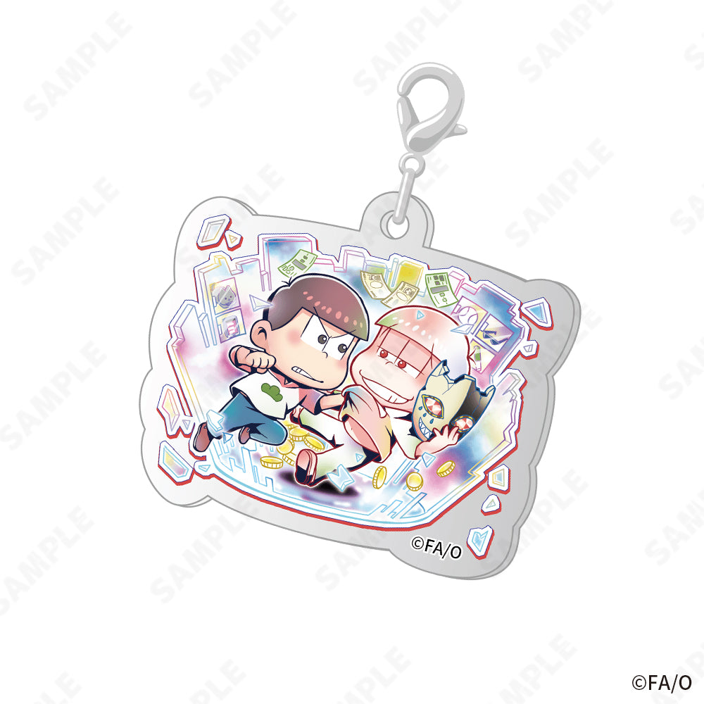 《阿松》_派對松先生 AnotherOne...系列 交易亞克力掛飾【包裝盒】