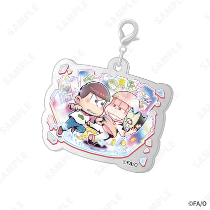 《阿松》_派對松先生 AnotherOne...系列 交易亞克力掛飾【包裝盒】
