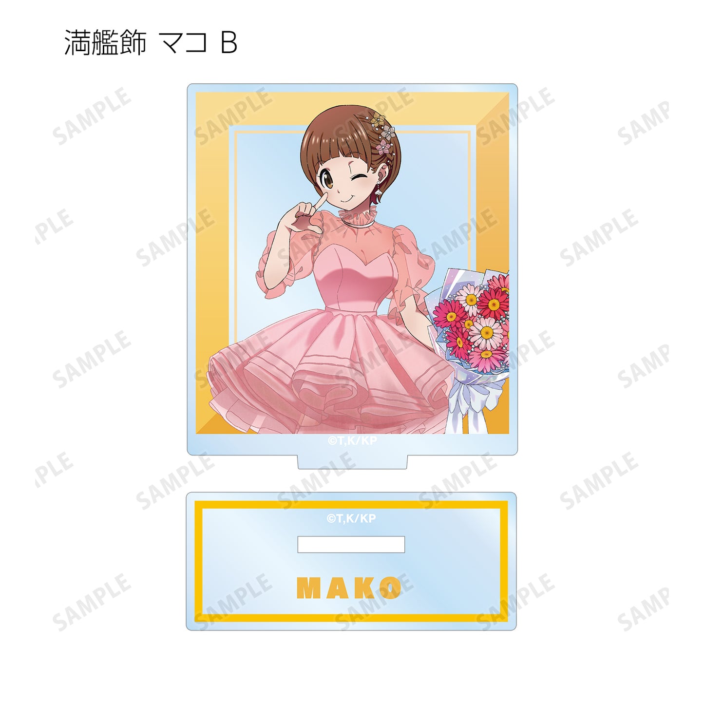 《雙斬少女》_描き下ろし 10週年 禮服版 交易亞克力支架(單位/盒)【全套盒裝】