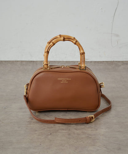 【CHRISTIAN VILLA/克里斯汀 維拉】迷你竹編包