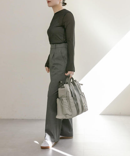 《人氣合作》【PEZ(彼茲)×ear】12個口袋手提包/迷你小包套裝