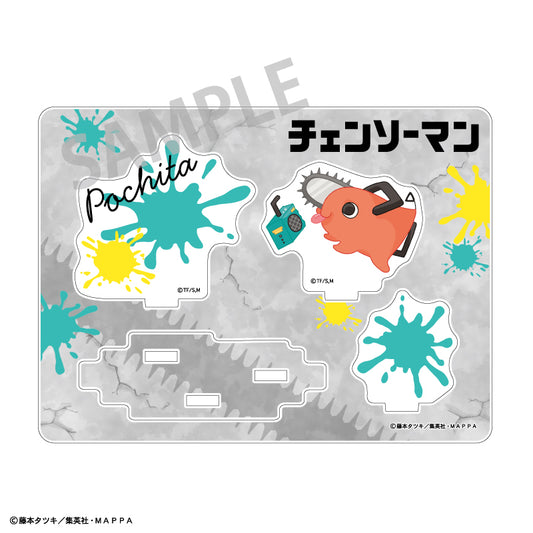 《電鋸人》亞克力立牌_Pochita/享受音樂