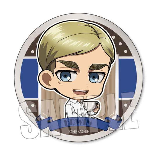 《進擊的巨人》徽章/艾爾文·史密斯 茶歇版