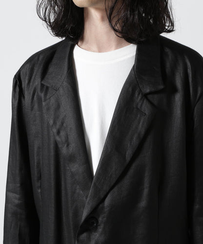 A.F ARTEFACT/エーエフ・アーティファクト/LINEN BIG JAKET A.F ARTEFACT/藝術品/亞麻大外套