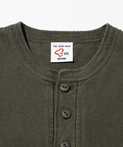 10.5盎司 重量無側縫 圓領 顏料T恤 美國棉