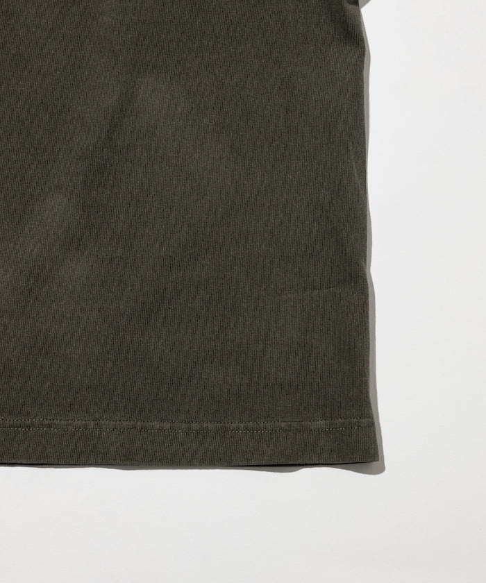 10.5盎司 重量無側縫 圓領 顏料T恤 美國棉