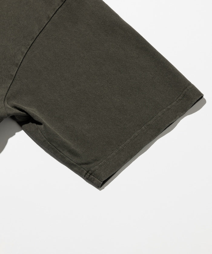 10.5盎司 重量無側縫 圓領 顏料T恤 美國棉