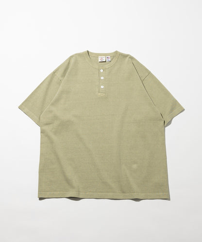 10.5盎司 重量無側縫 圓領 顏料T恤 美國棉