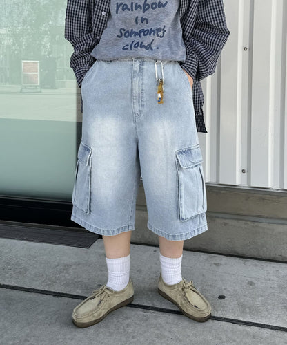 【UNISEX】半身貨物褲