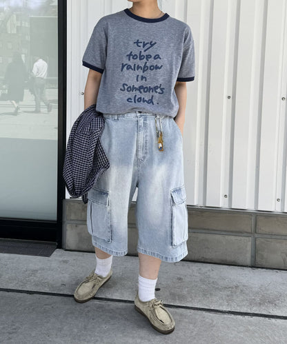 【UNISEX】半身貨物褲
