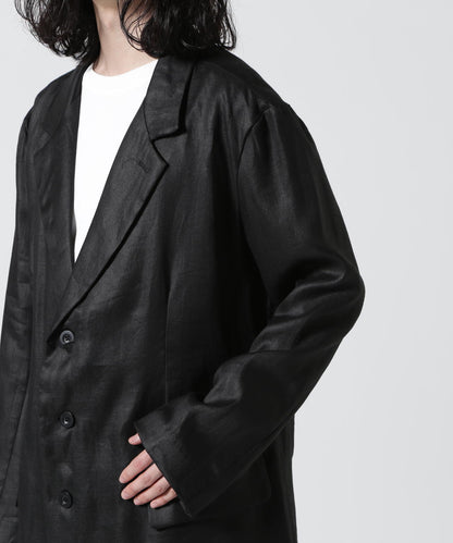 A.F ARTEFACT/エーエフ・アーティファクト/LINEN BIG JAKET A.F ARTEFACT/藝術品/亞麻大外套